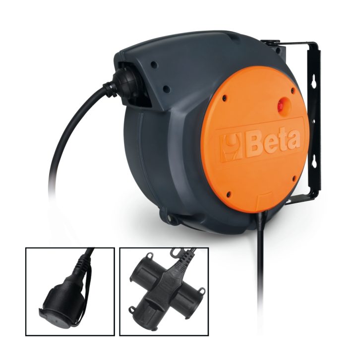 Beta 1844 15-H05/SCK Avvolgitore automatico con cavo 3Gx1,5 mm² con presa SCHUKO 018440316