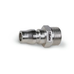 Beta 1916JM 1/4 Innesti rapidi profilo asiatico filettati maschio, GAS conici BSPT 019160406