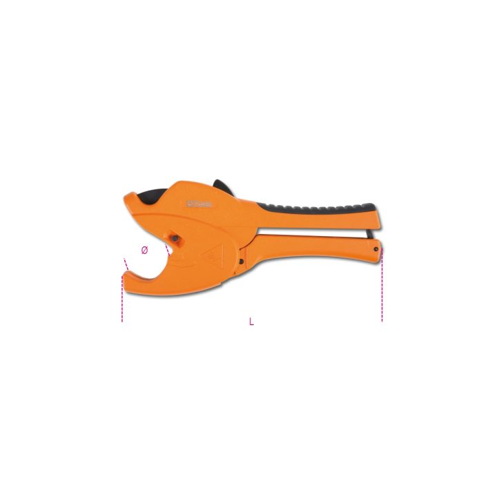 Beta 342P Cesoia a cricchetto per tubi in materiale plastico con corpo in lega di magnesio 003420121