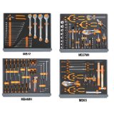Beta 5935VI/2MB Assortimento di 133 utensili per manutenzioni industriali in vassoio morbido in EVA 059351316