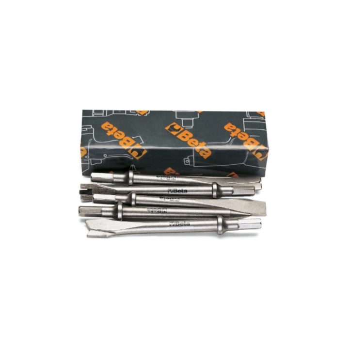 Beta 1940/S5 Serie di 5 scalpelli per martelli scalpellatori 1940 019400030