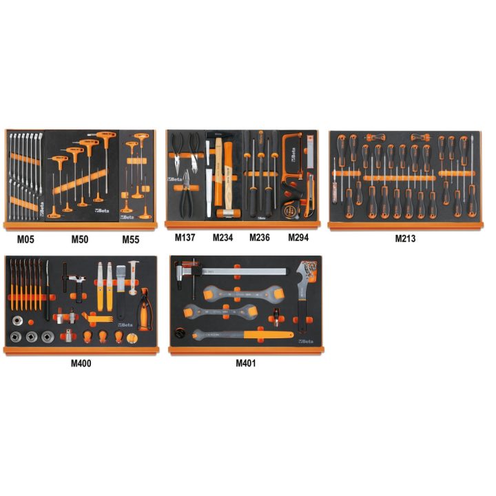 Beta 5980U/BIKE-M Assortimento di 106 utensili per la manutenzione delle biciclette 059801050