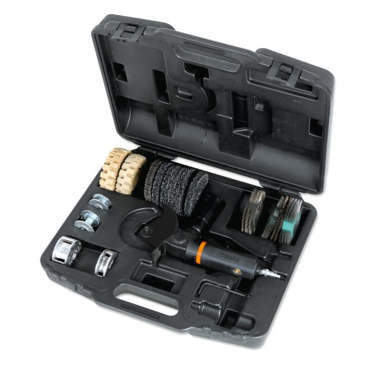 Beta 1937M Levigatrice multifunzione con 16 accessori in valigetta di plastica 019370011
