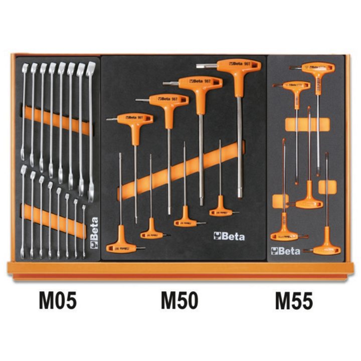 Beta 5980U/BIKE-M Assortimento di 106 utensili per la manutenzione delle biciclette 059801050