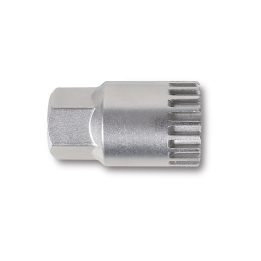 Beta 3973/4 Chiave a bussola estrattore per movimento centrale a 20 tacche con perno centrale nichelata 039730040