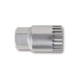 Beta 3973/4 Chiave a bussola estrattore per movimento centrale a 20 tacche con perno centrale nichelata 039730040