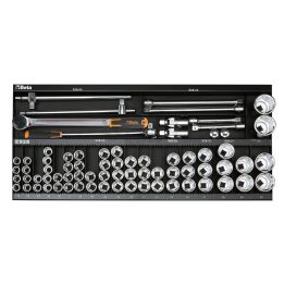Beta 6600 M/131 Assortimento 92 utensili, con ganci senza pannello 066000131