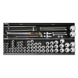 Beta 6600 M/131 Assortimento 92 utensili, con ganci senza pannello 066000131