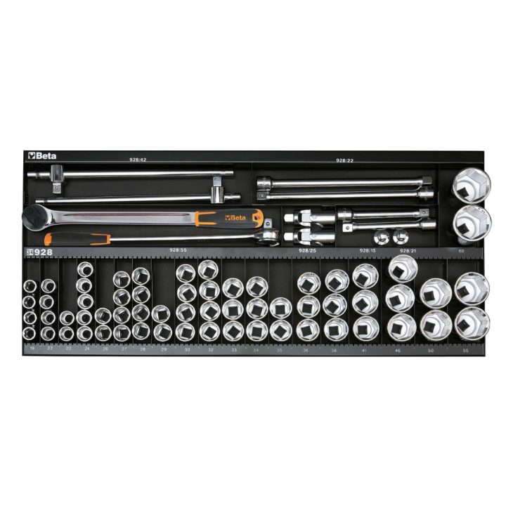 Beta 6600 M/131 Assortimento 92 utensili, con ganci senza pannello 066000131