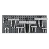 Beta 6600 M/657 Assortimento 17 utensili, con ganci senza pannello 066000657