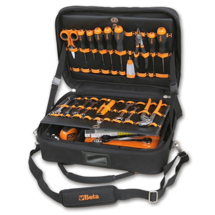 Beta 2107VU/2 Borsa portautensili in tessuto tecnico, vuota 021071112