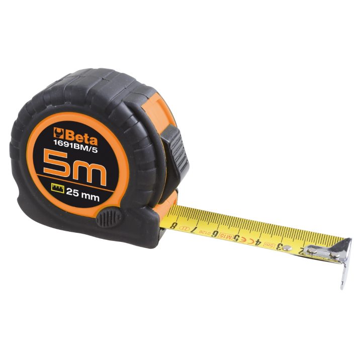 Beta 1691BM/10 Flessometro con cassa bimateriale in ABS antiurto 016910210
