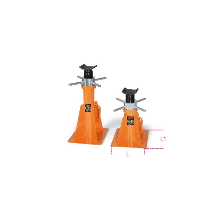Beta 3010V1090-T20 Cavalletti serie pesante con regolazione a vite 030100220