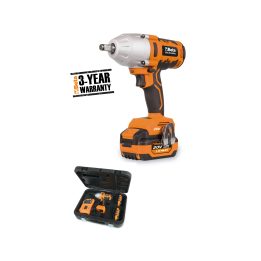 Beta 1984/K600 Avvitatore reversibile ad impulsi 20V BRUSHLESS con attacco 1/2" - 600 Nm 019840060
