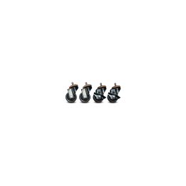 Beta 3022/R0,6 4 ruote girevoli di ricambio per sollevatore idraulico 3022 0,6 030220906