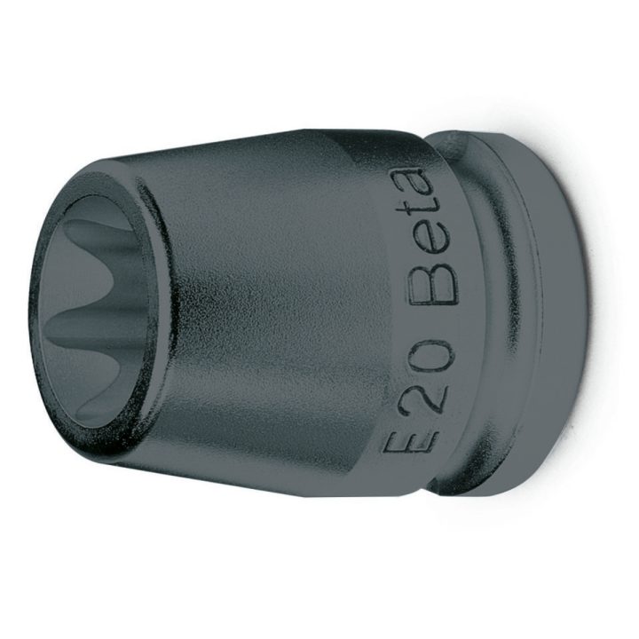 Beta 720FTX 16 Chiavi a bussola Macchina per viti con profilo Torx® con attacco quadro femmina 1/2" fosfatate 007200416