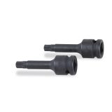 Beta 720XZN M16 Chiavi a bussola Macchina maschio per viti con impronta XZN® con attacco quadro femmina 1/2" fosfatate 007201516
