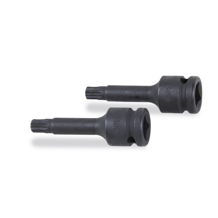Beta 720XZN M16 Chiavi a bussola Macchina maschio per viti con impronta XZN® con attacco quadro femmina 1/2" fosfatate 007201516
