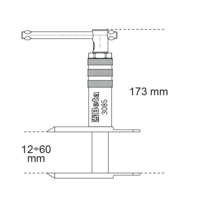 Beta 3085 Utensile per separazione pistoncini freno 030850010