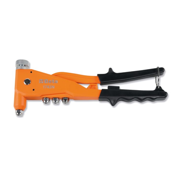 Beta 1742N Rivettatrice per inserti filettati con 4 testine intercambiabili e 4 perni 017420002