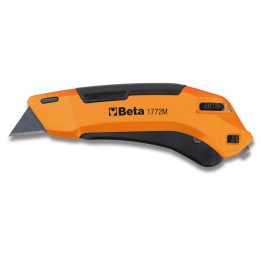 Beta 1772M Cutter a lama retrattile di sicurezza fornito con 4 lame 017720040