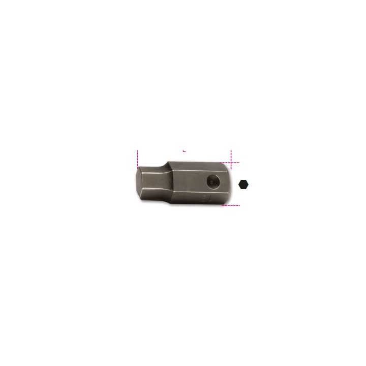 Beta 727/ES16 14 Inserti Macchina maschio esagonale attacco 16 mm fosfatati 007270114