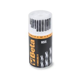 Beta 410MIX/SEL19 Serie di 13 punte 410 e 6 punte con inserto in metallo duro in selettore di plastica 004100417