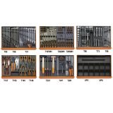 Beta 5904VI/3T Assortimento di 144 utensili per manutenzioni industriali in termoformato rigido in ABS 059041168