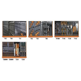Beta 5904VU/3T Assortimento di 146 utensili per impiego universale in termoformato rigido in ABS 059041203