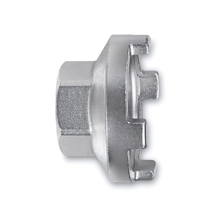 Beta 3984/1 Chiave estrattore per ruote libere BMX a 4 innesti nichelata 039840010
