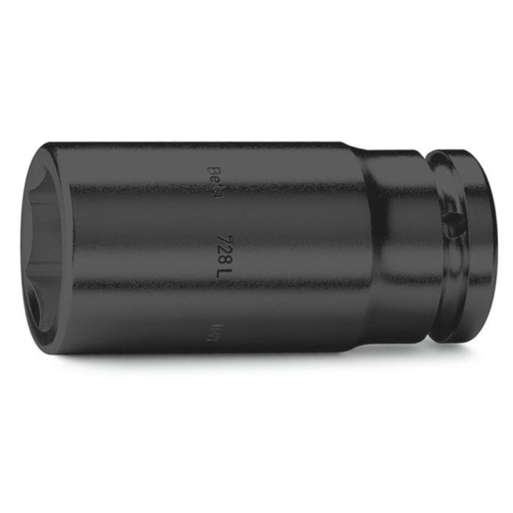 Beta 728L 34 Chiavi a bussola Macchina con attacco quadro Femmina 3/4" Bocca esagonale Serie lunga, fosfatate 007280334