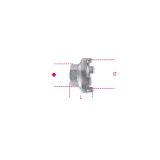 Beta 3984/1 Chiave estrattore per ruote libere BMX a 4 innesti nichelata 039840010