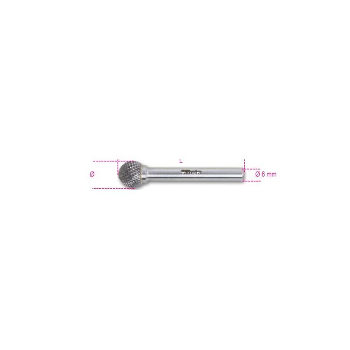Beta 426MD/S8 Lime rotative in metallo duro taglio incrociato HM4 004260518