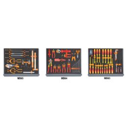 Beta 5935ET/1MB Assortimento di 94 utensili per elettrotecnica in vassoio morbido in EVA 059351332