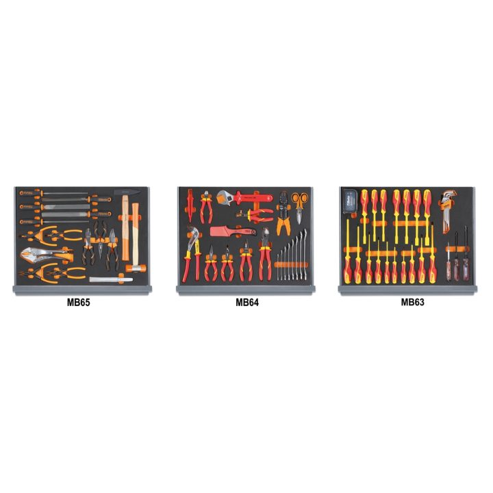 Beta 5935ET/1MB Assortimento di 94 utensili per elettrotecnica in vassoio morbido in EVA 059351332