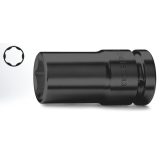 Beta 729LS 27 Chiavi a bussola Macchina con attacco quadro femmina 1" bocca esagonale, serie lunga sottile, fosfatate 007290527