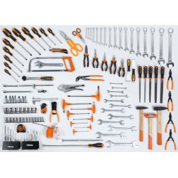 Beta 5957U-P Assortimento di 133 utensili per impiego universale 059571004