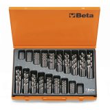 Beta 412/C150 Serie di punte elicoidali cilindriche (art. 412) in cassetta 004120450