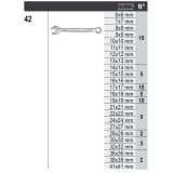 Beta 6600 M/14 Assortimento 154 utensili, con ganci senza pannello 066000014
