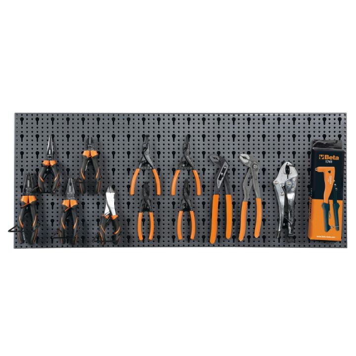 Beta 6600 M/253 Assortimento 60 utensili, con ganci senza pannello 066000253