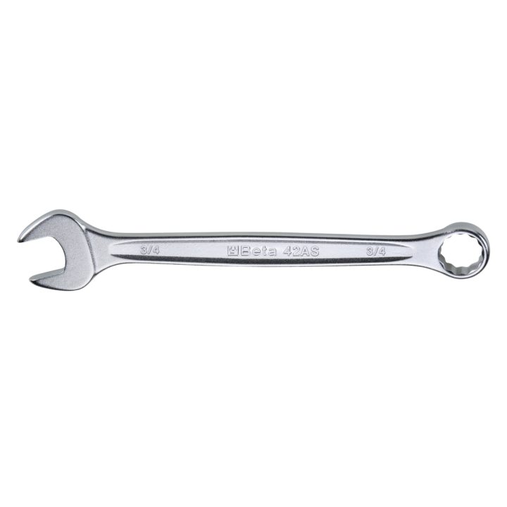 Beta 42AS 1 NEW Chiavi combinate a forchetta e poligonale piegata cromate 000421125