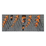 Beta 6600 M/52 Assortimento di 176 utensili con ganci senza pannello 066000052