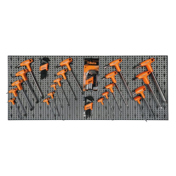Beta 6600 M/52 Assortimento di 176 utensili con ganci senza pannello 066000052