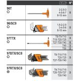 Beta 6600 M/52 Assortimento di 176 utensili con ganci senza pannello 066000052