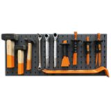 Beta 6600 M/592 Assortimento di 40 utensili, con ganci senza pannello 066000592