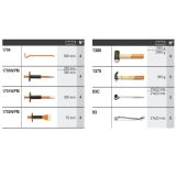 Beta 6600 M/592 Assortimento di 40 utensili, con ganci senza pannello 066000592