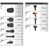 Beta 6600 M/716 Assortimento 64 utensili, con ganci senza pannello 066000716