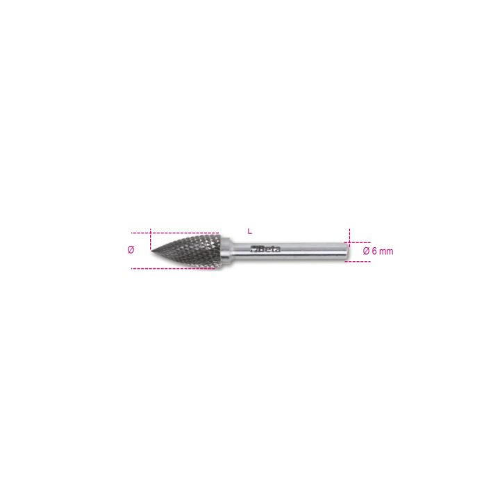 Beta 426MD/F12 Lime rotative in metallo duro taglio incrociato HM4 004260524