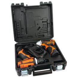 Beta 1972/K12V-COMBO Kit 12V trapano avvitatore ultracompatto + avvitatore ad impulsi 1/4" HEX 019720010