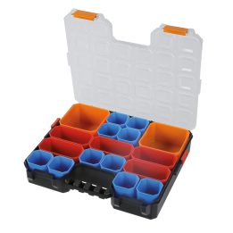 Beta 2080/V17 Valigia organizer con 17 vaschette portaminuteria asportabili 020800200
